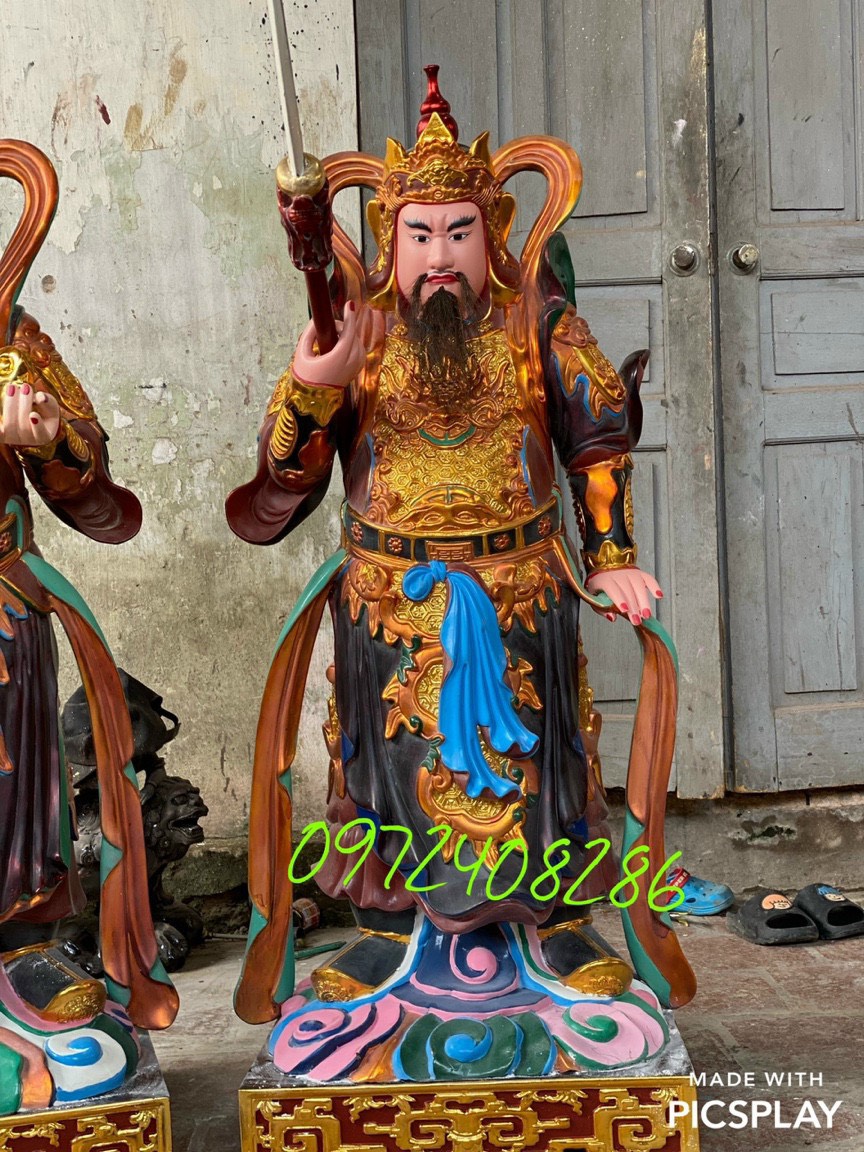 Tượng Hộ Pháp sản xuất tại cơ sở Nghĩa Thúy - Sơn Đồng LH: 0972 408 286