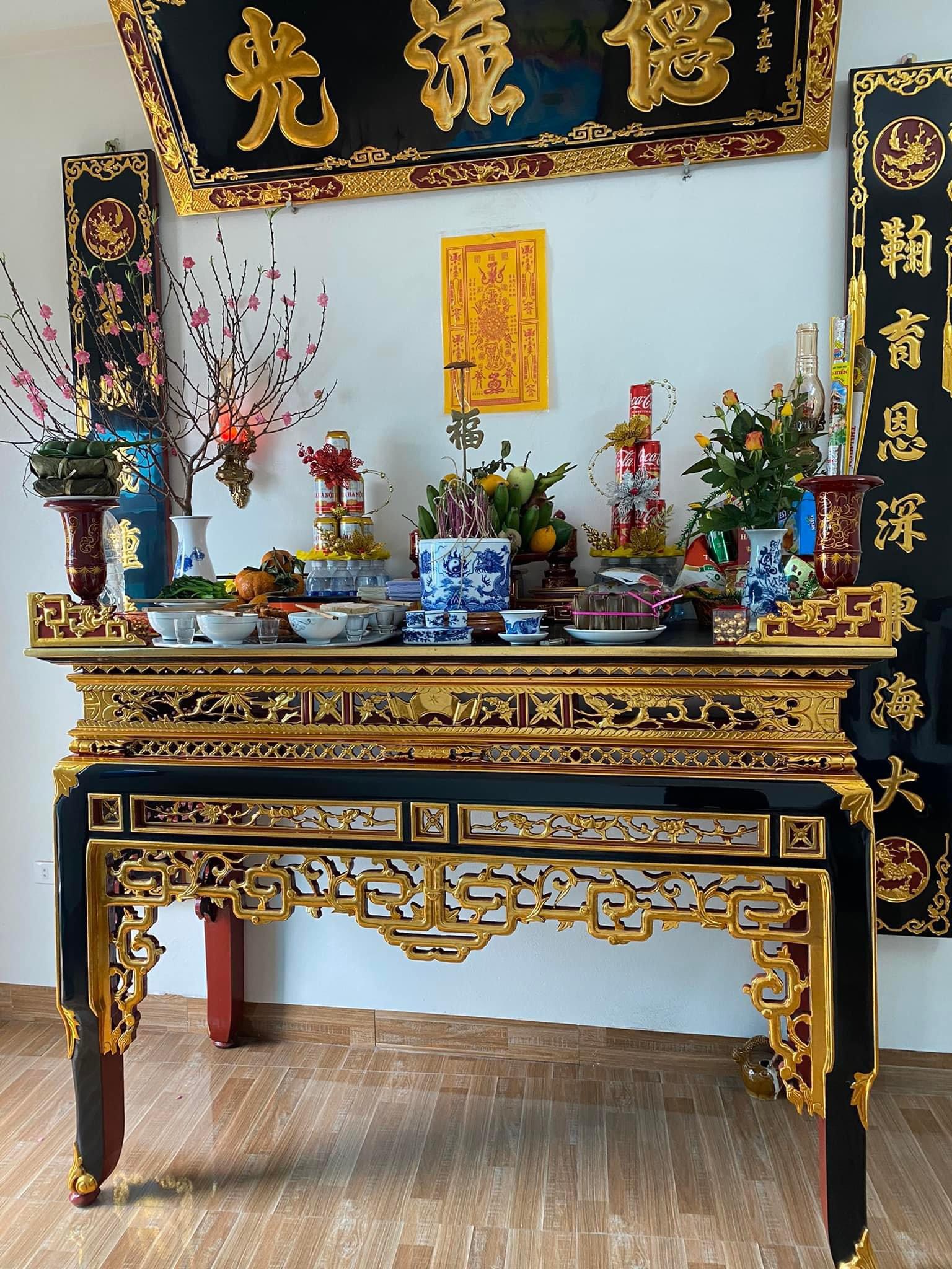 Bàn thờ Án gian sản xuất tại cơ sở Nghĩa Thúy - Sơn Đồng. LH:0972408268