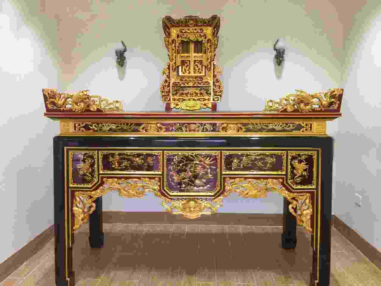 Bàn Thờ Ô Xa sản xuất tại CSSX Nghĩa Thúy - Sơn Đồng LH: 0972 408 286