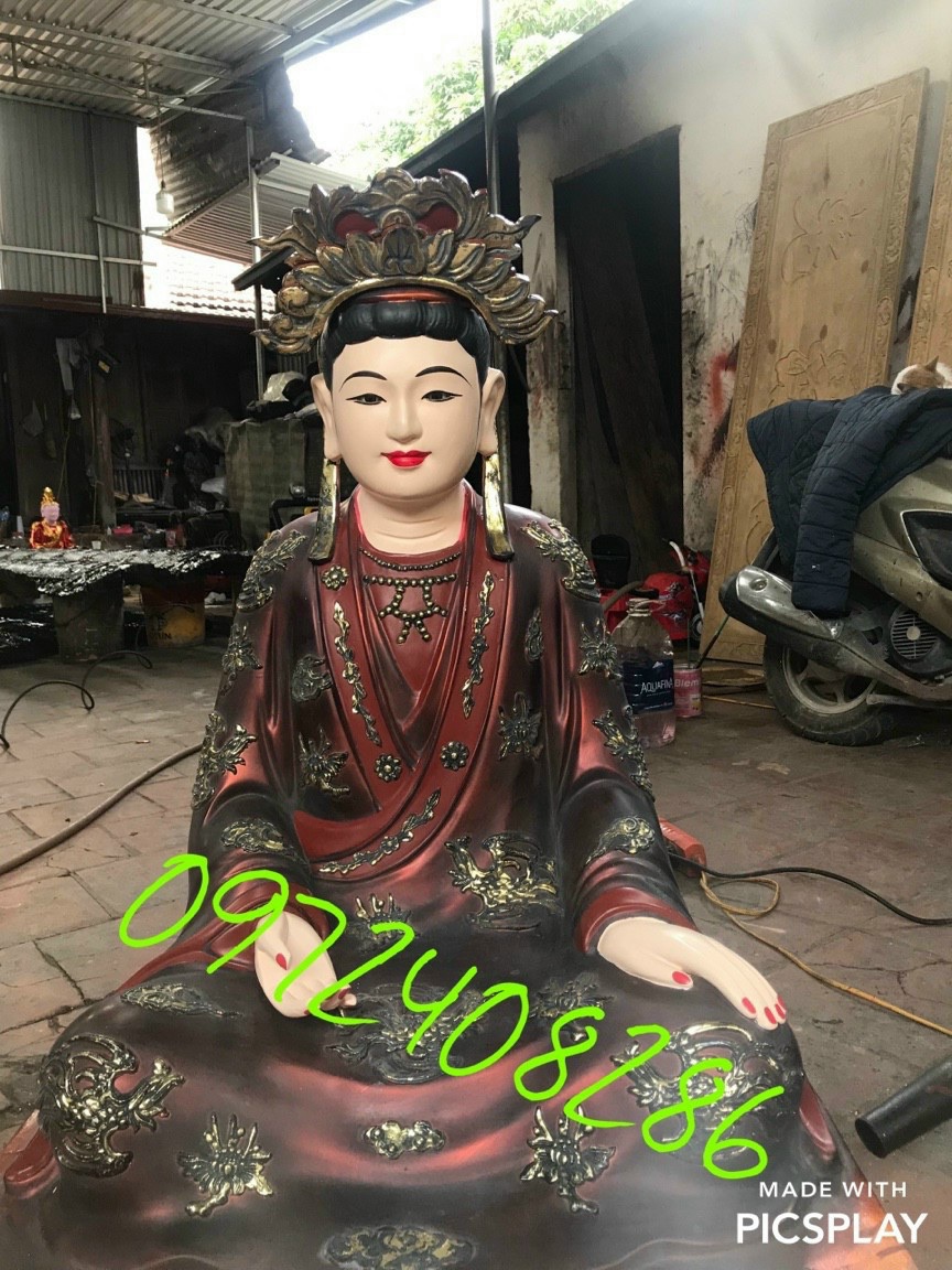 Tượng Mẫu Liễu Hạnh sản xuất tại CSSX Nghĩa Thúy - Sơn Đồng LH: 0972 408 286